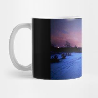 Winter sky Mug